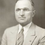 Portrait photograph of Truman as presiding judge
