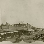 Downtown Kingfisher, Oklahoma, circa 1900