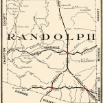 Randolph county map