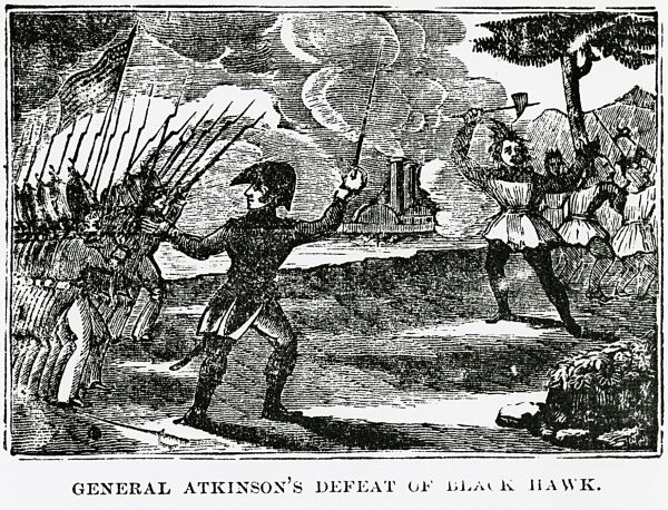 Atkinson's defeat of Black Hawk