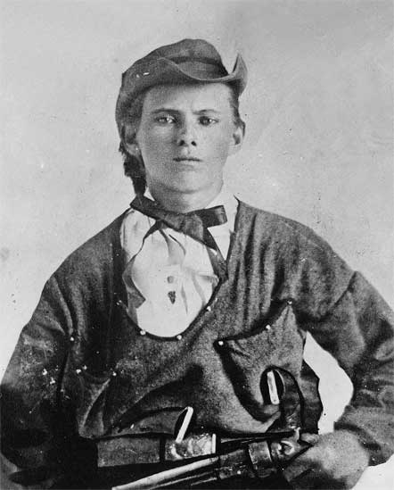 Jesse James, 1864.