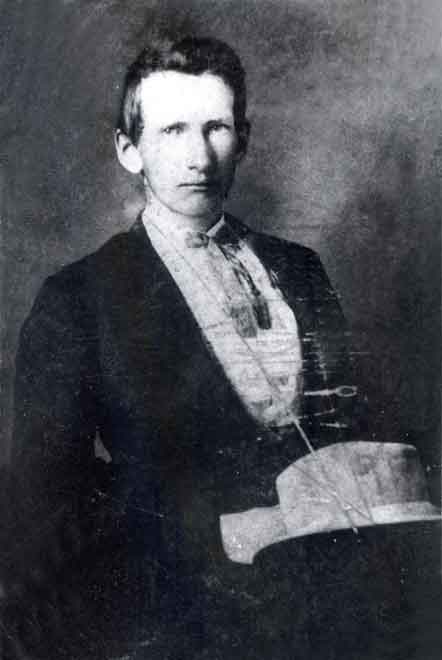 Frank James, ca. 1865.