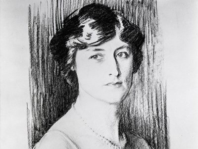 Lucy Wortham James, 1922