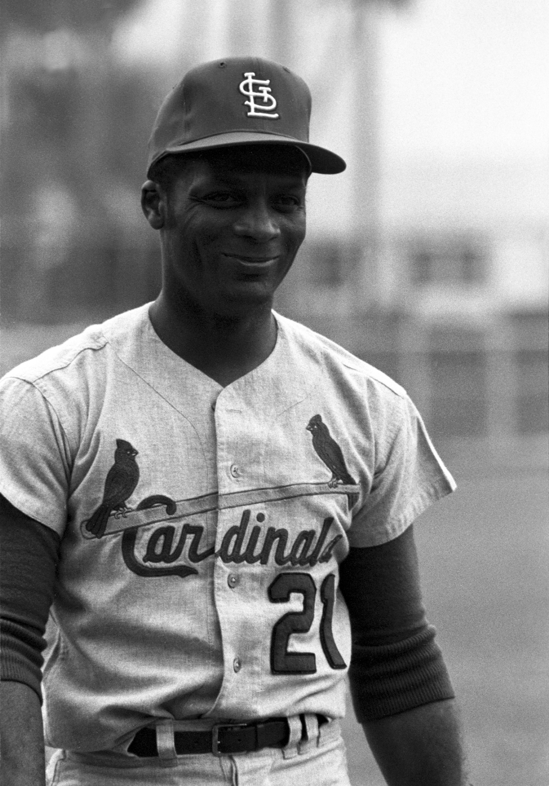 Curt Flood, 1969.