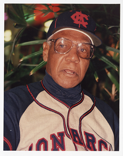 Buck O'Neil, first black coach in Major League Baseball