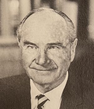 James S. McDonnell, Jr., ca. 1970. [50 Years of Service to the Community, the Nation, and the World: 1920, 1970, p. 1. SHS REF H235.97 M146]